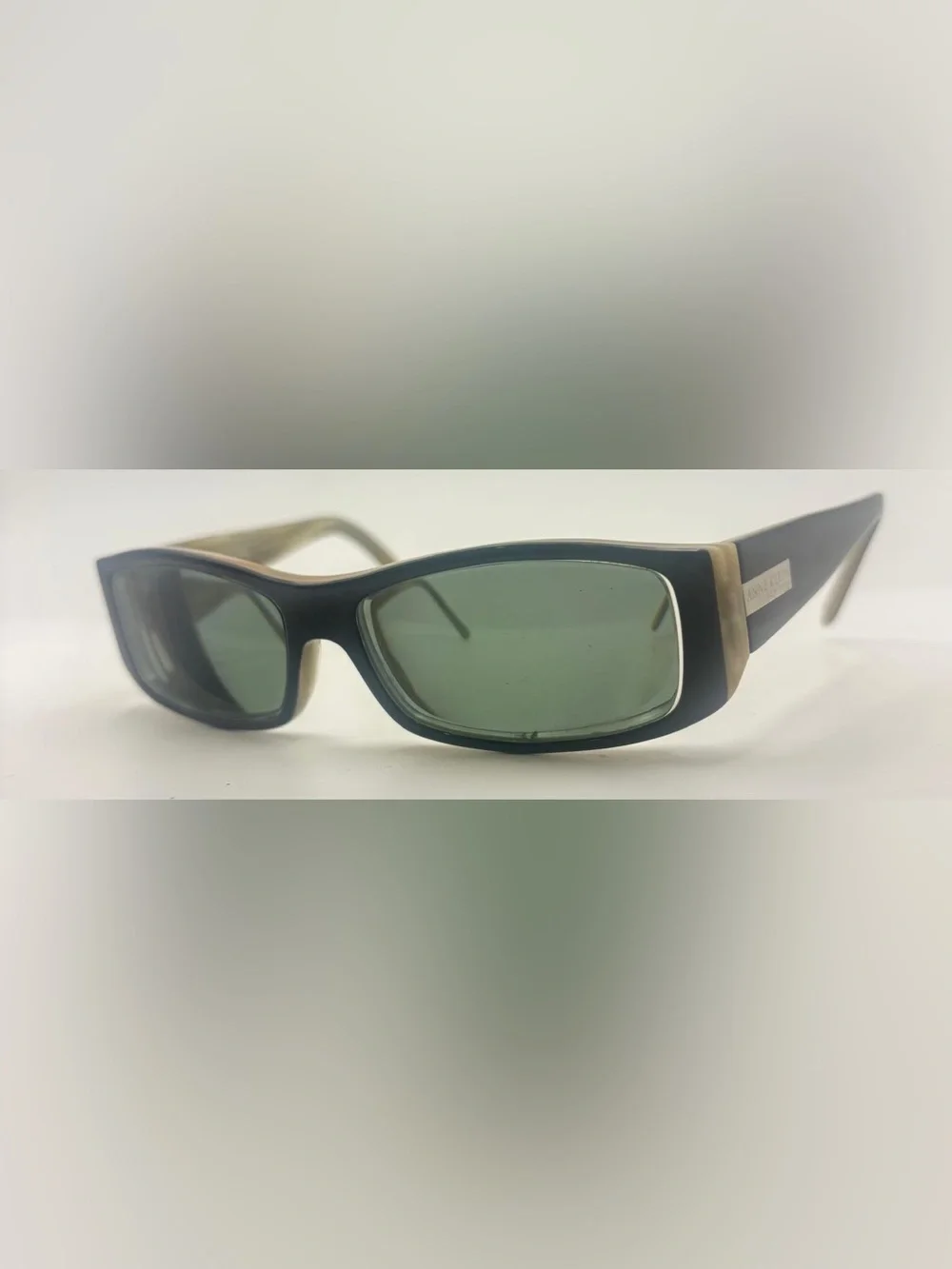Anne Klein AKNY3133 Black Oval Sunglasses Frames Only